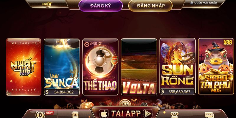 NHATVIP| Game Bài Nhất Vip - Chơi Là Nhất 9 Giao diện người dùng trực quan, dễ sử dụng